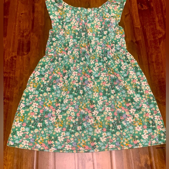 Carter’s Toddler Green Floral Dress🌼 Sz 4T - Picture 2 of 6